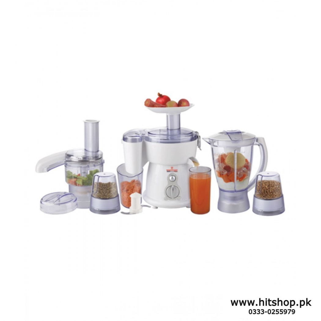 Westpoint WF-2805 Jumbo Food Factory With Extra Grinder 5 in 1 White